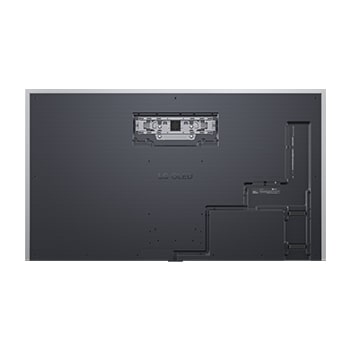 Rear view of LG OLED evo AI G5 4K Smart TV.