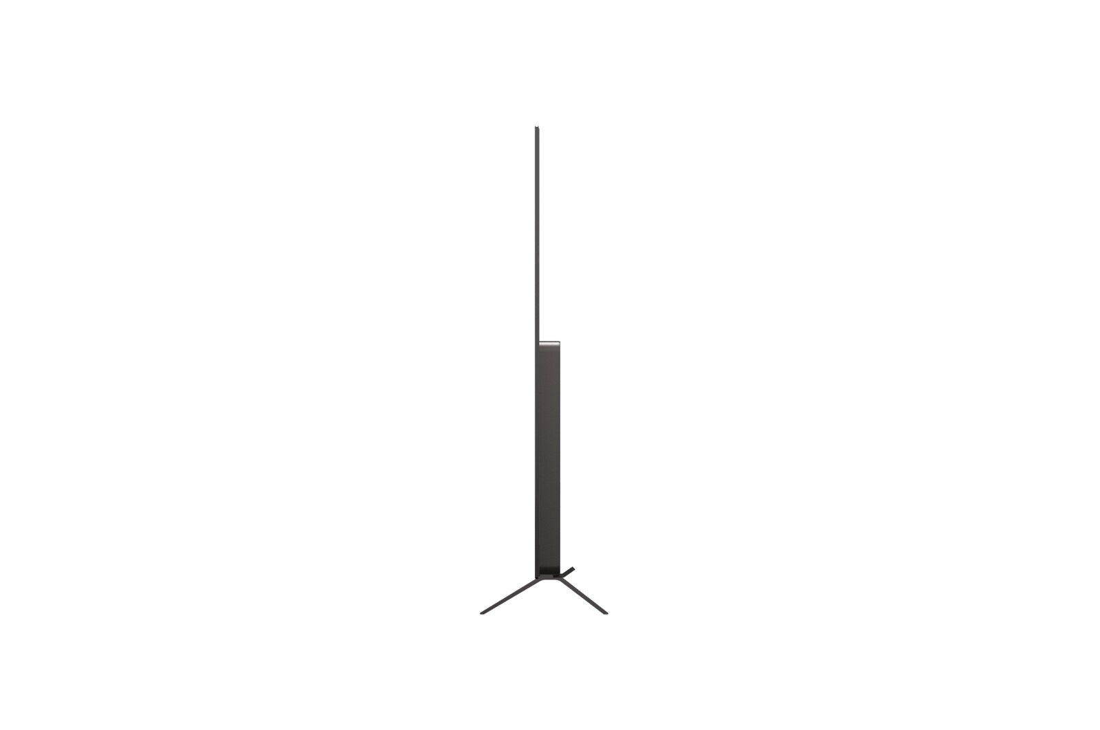 Side view of LG OLED AI B5 4K Smart TV.