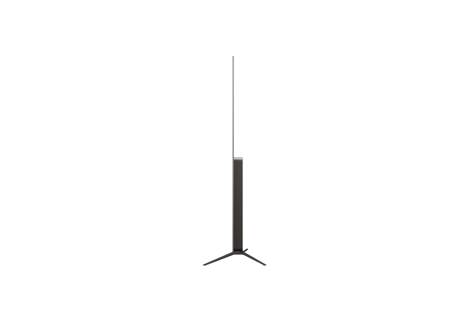 Side view of LG OLED AI B5 4K Smart TV.