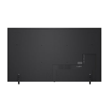 Rear view of LG QNED evo QNED85 TV