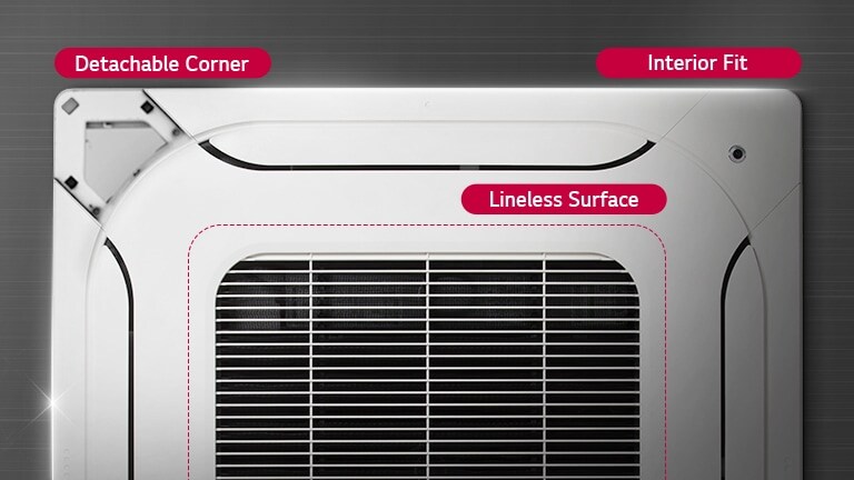 Image showing a panel of 4 way cassette