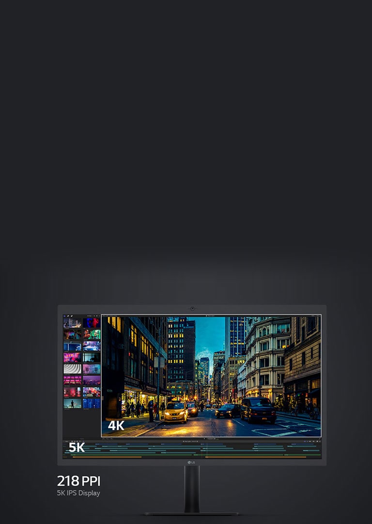 Need more clarity and details? LG's 5K Monitors offer 5120x2880 resolution and are macOS compatible.