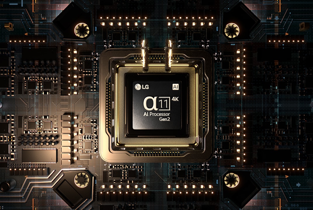Alpha 11 AI Processor Gen2 is on an advanced-looking circuit board.