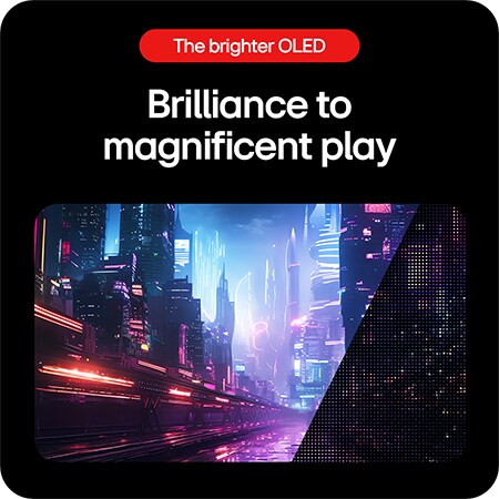 LG UltraGear Gaming Monitor 32GS95UE-B, delivering brilliance to magnificent play through high brightness and detailed contrast in every scene.