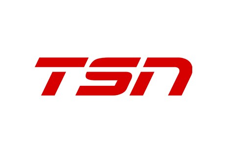 An app logo of TSN.	