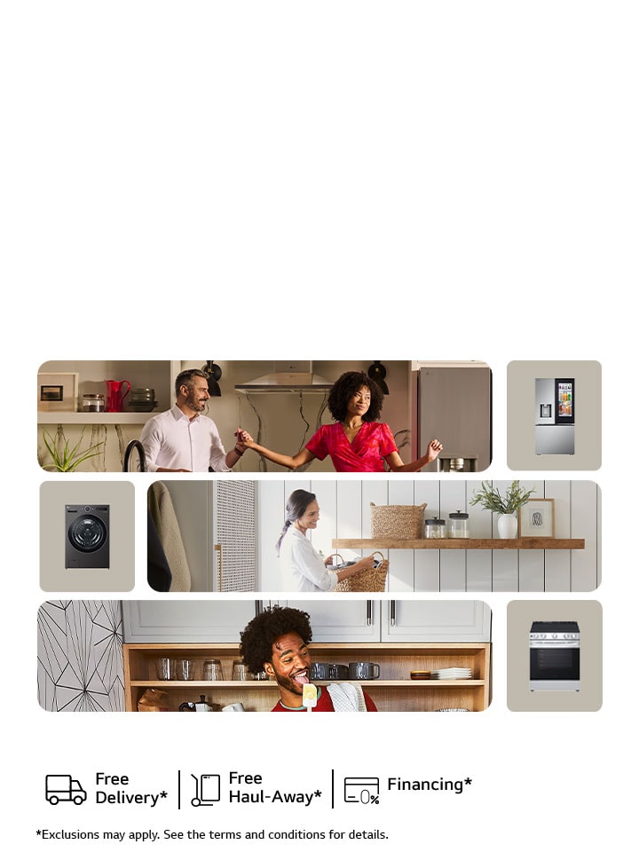 Buy More Save More on select LG appliances