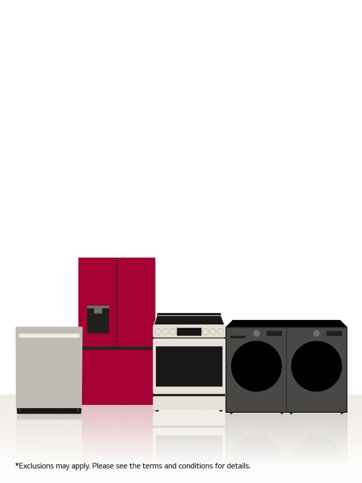 Buy More Save More on select LG appliances