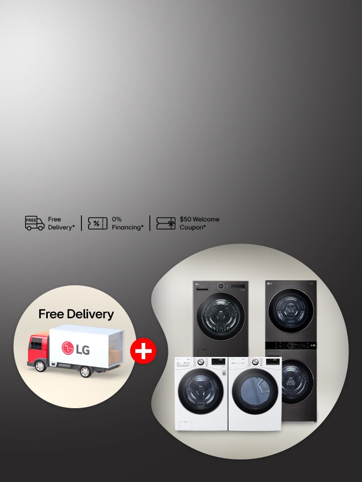 Buy More Save More on LG Washers and Dryers