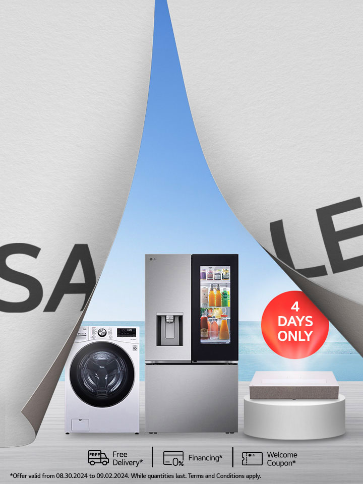 Save the tax on select LG technology. 4 days only!