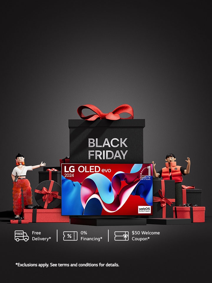 Save up to $2,000 on select LG OLED TVs