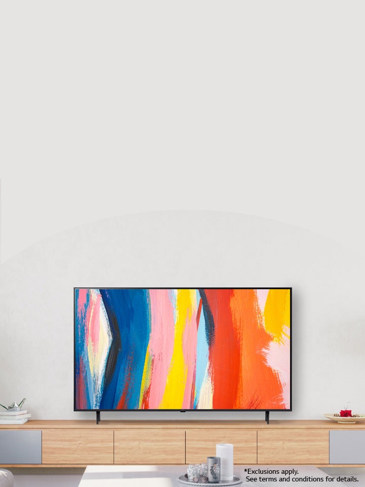 Free Shipping & 0% Financing with select new LG OLED evo TVs