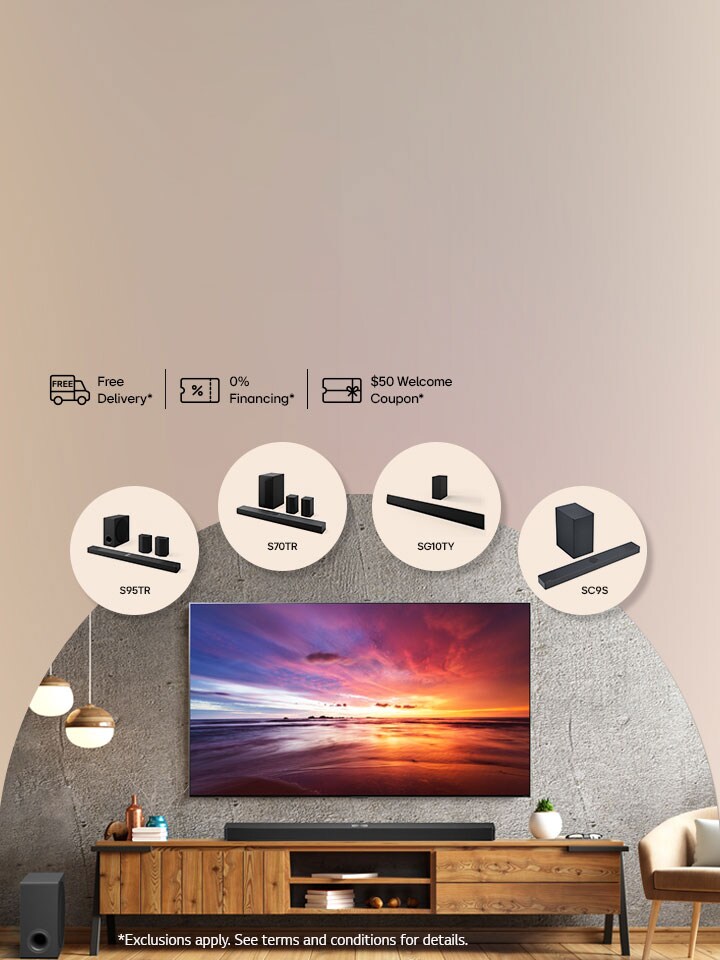 Buy any LG TV with select Soundbars and save up to $700 off