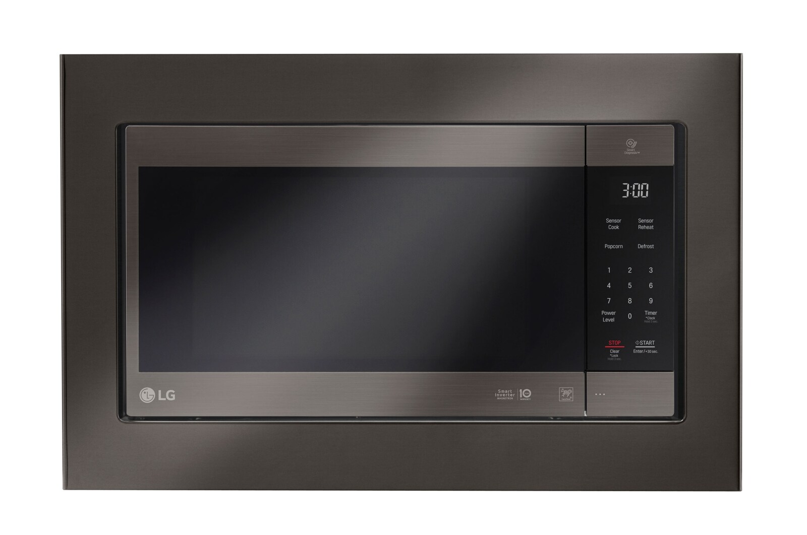 Front view of Microwave Trim Kit MK2030NBD