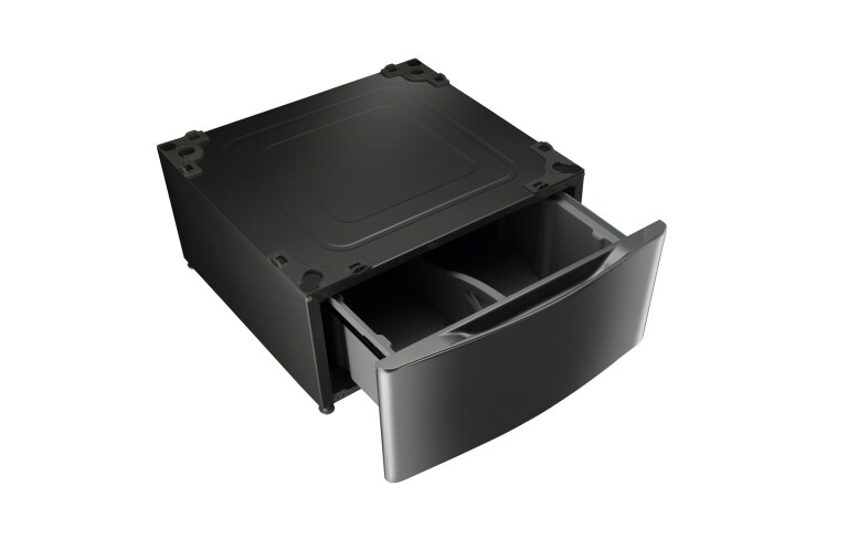 LG  Laundry Pedestal – Black Stainless Steel, WDP4K