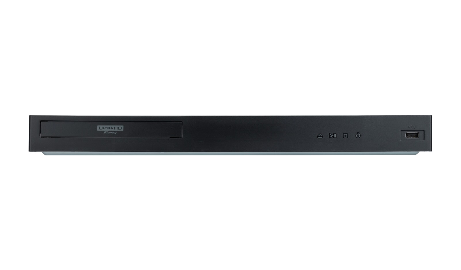 Front view of 4K Ultra-HD Blu-ray Disc™ Player with Streaming Services and Built-in Wi-Fi® UBK90