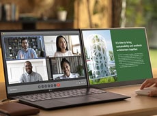 Desktop Monitor & Laptop
