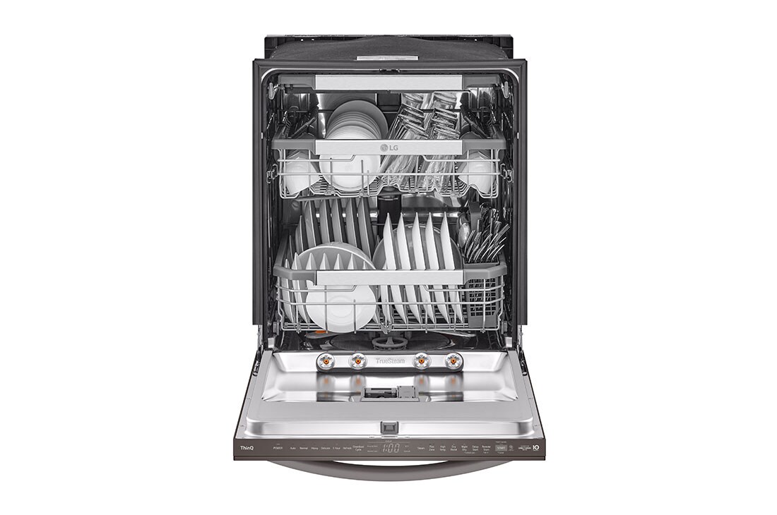 LG Smart Top Control Dishwasher with 1-Hour Wash & Dry, QuadWash Pro™, TrueSteam® and Dynamic Heat Dry™, LDTH7972D