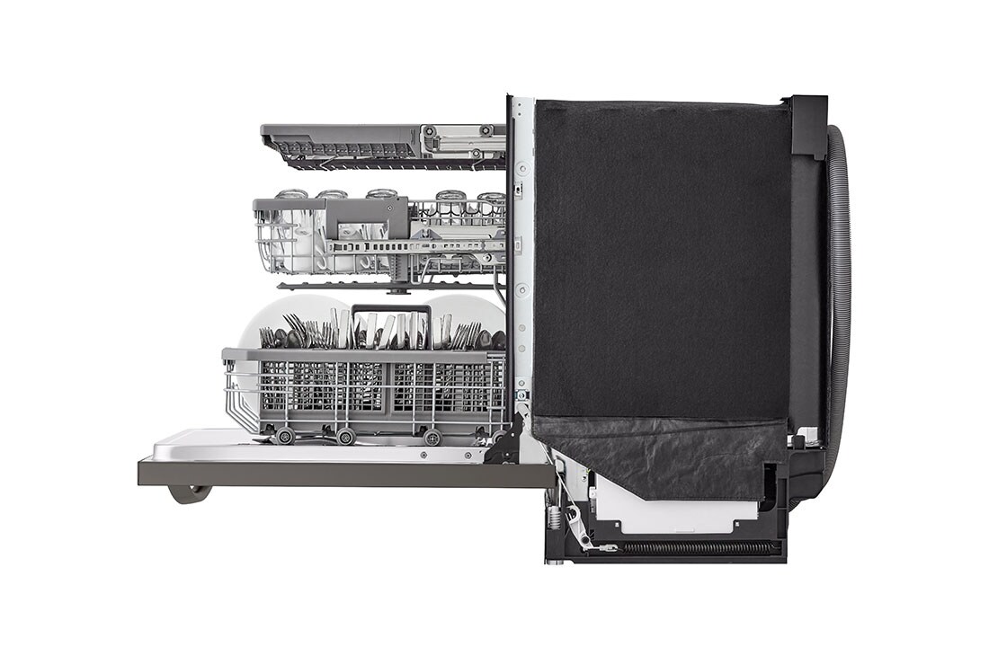 LG Smart Top Control Dishwasher with 1-Hour Wash & Dry, QuadWash Pro™, TrueSteam® and Dynamic Heat Dry™, LDTH7972D