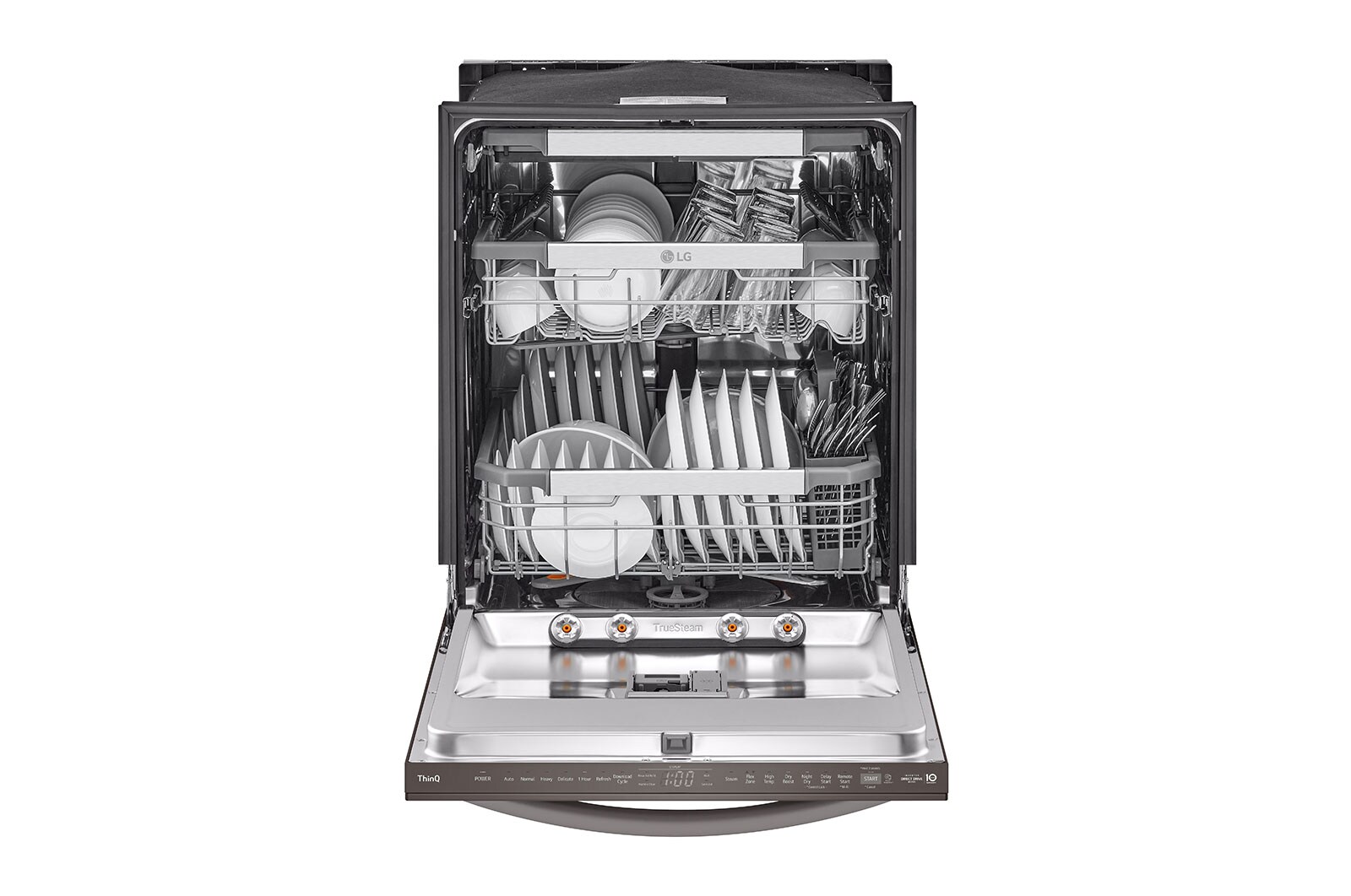 LG Smart Top Control Dishwasher with 1-Hour Wash & Dry, QuadWash​ Pro™, TrueSteam® and Dynamic Heat Dry™​, LDTH7972D