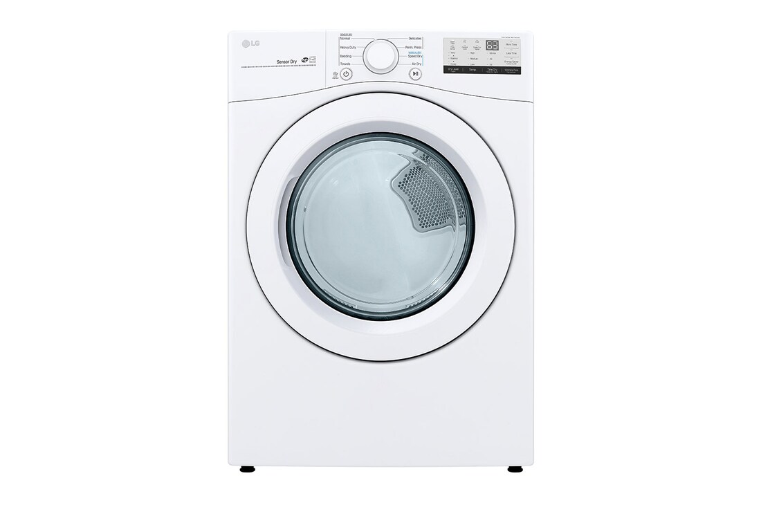 LG 7.4 cu. ft. Ultra Large Capacity Electric Dryer, DLE3400W