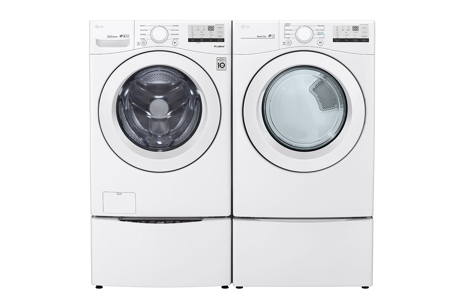 LG 7.4 cu. ft. Ultra Large Capacity Electric Dryer, DLE3400W