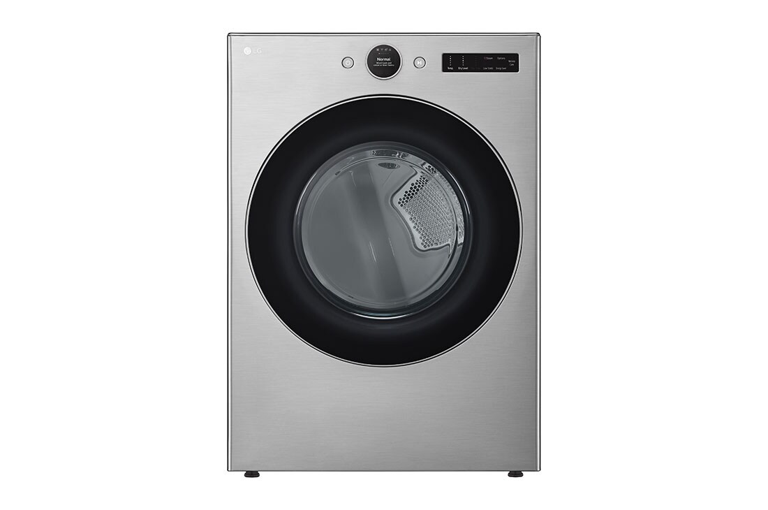LG 7.4 cu. ft. Ultra Large Capacity Smart Front Load Electric ENERGY STAR<sup>®</sup> Dryer with Sensor Dry & Steam Technology, DLEX5500V