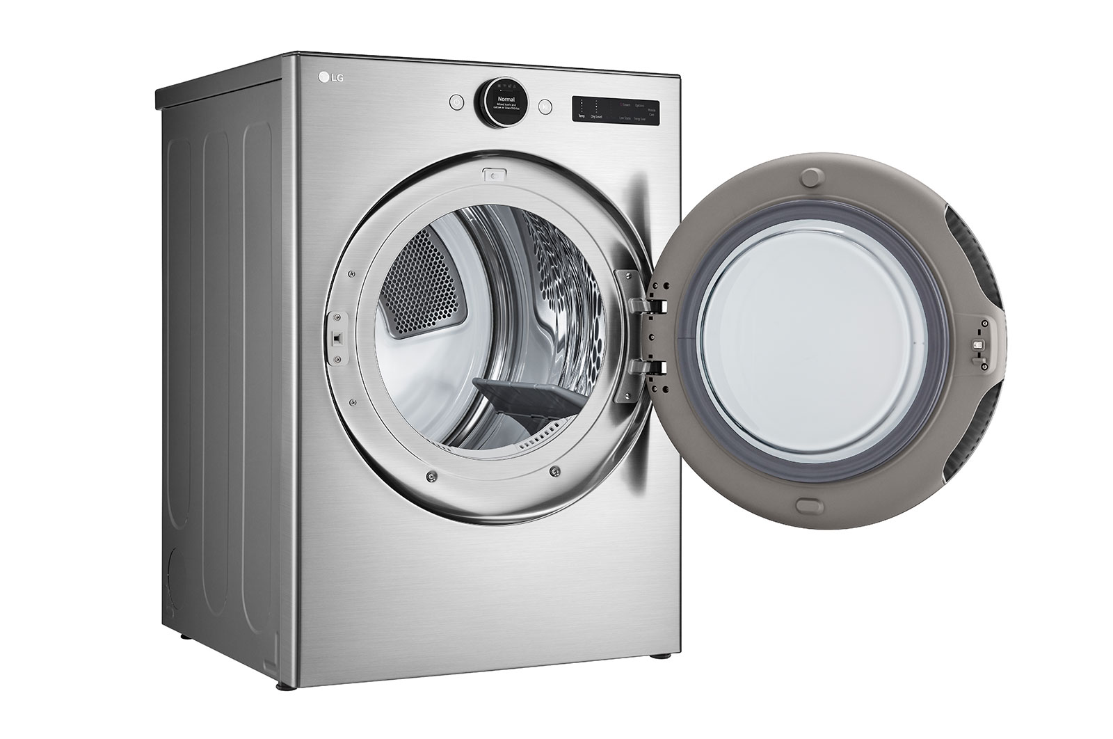 LG 7.4 cu. ft. Ultra Large Capacity Smart Front Load Electric ENERGY STAR<sup>®</sup> Dryer with Sensor Dry & Steam Technology, DLEX5500V