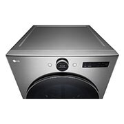 LG 7.4 cu. ft. Ultra Large Capacity Smart Front Load Electric ENERGY STAR<sup>®</sup> Dryer with Sensor Dry & Steam Technology, DLEX5500V