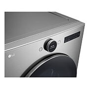 LG 7.4 cu. ft. Ultra Large Capacity Smart Front Load Electric ENERGY STAR<sup>®</sup> Dryer with Sensor Dry & Steam Technology, DLEX5500V