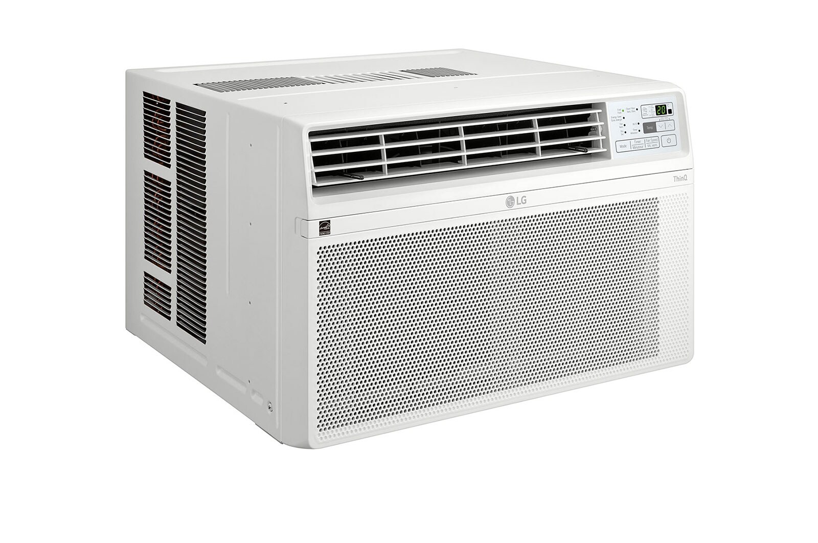 LG 10,000 BTU Smart Wi-Fi Enabled Window Air Conditioner, LW1022ERSM