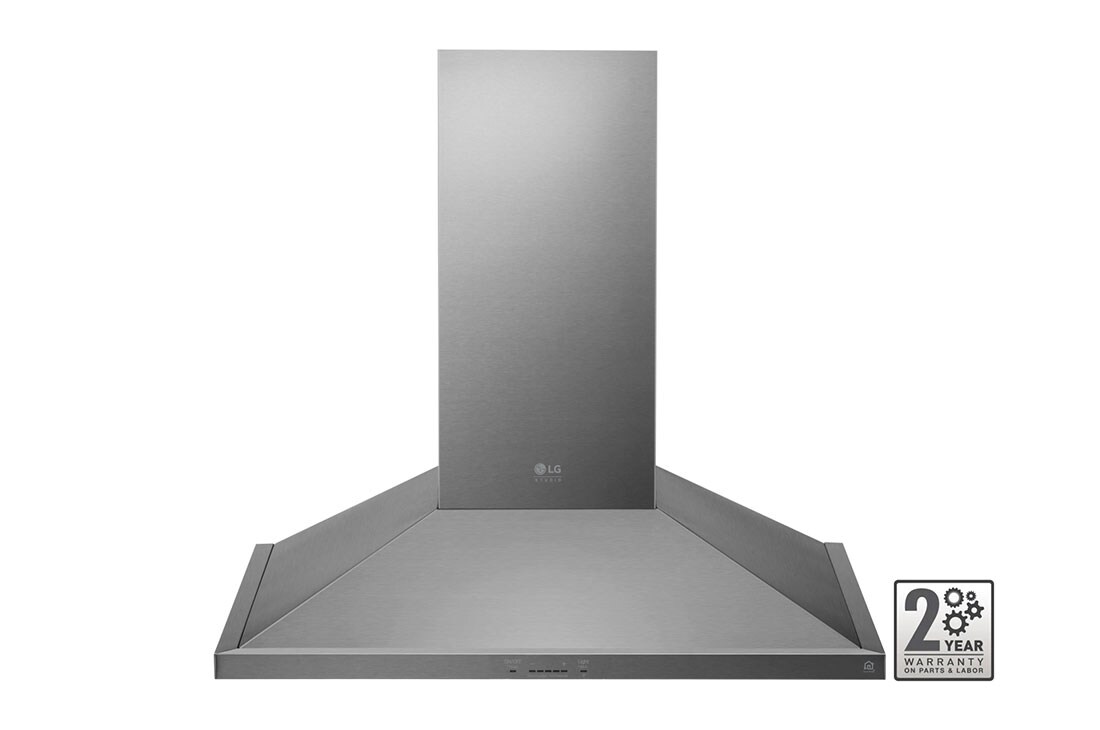LG STUDIO 30" Wall Mount Chimney Hood, LSHD3080ST