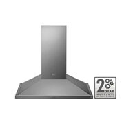 Front view of Wall Mount Chimney Hood with model name LSHD3080ST