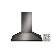 Front view of LG STUDIO 30&#34; Wall Mount Chimney Hood LSHD3089BD