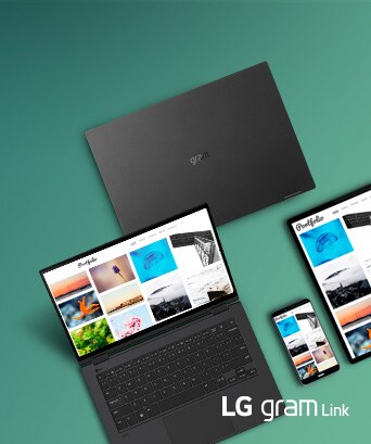 LG gram Link-connect with various devices-iOS-Android.	