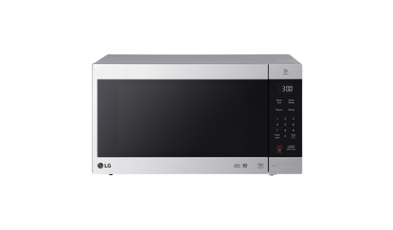 Front view of 2.0 cu. ft. NeoChef™ Countertop Microwave with Smart Inverter and EasyClean® LMC2075ST
