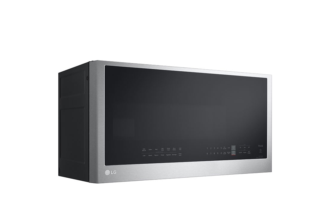 LG 2.0 cu ft. Over the Range Microwave Oven | Sensor Cook, 400 CFM Power Ventilation, EasyClean®& Smart, Stainless, MVEL2033F