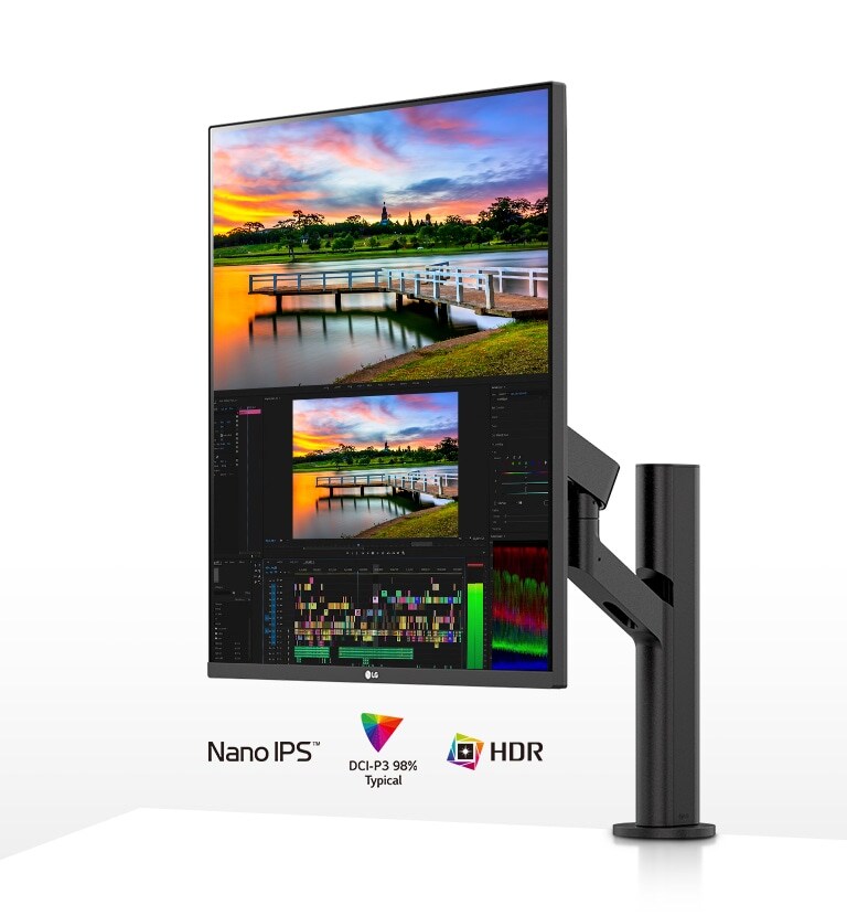 Nano IPS display supports a wide colour spectrum, 98% of DCI-P3 colour gamut, and offers vibrant colour reproduction with the support of HDR10.