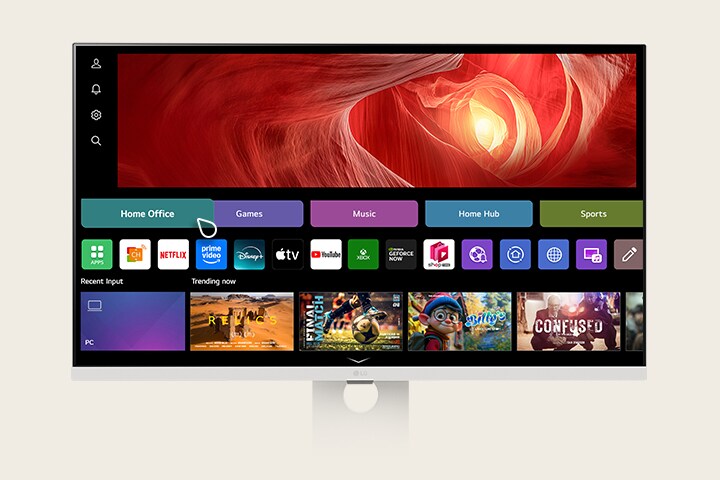 A video showcasing home office features on WebOS.