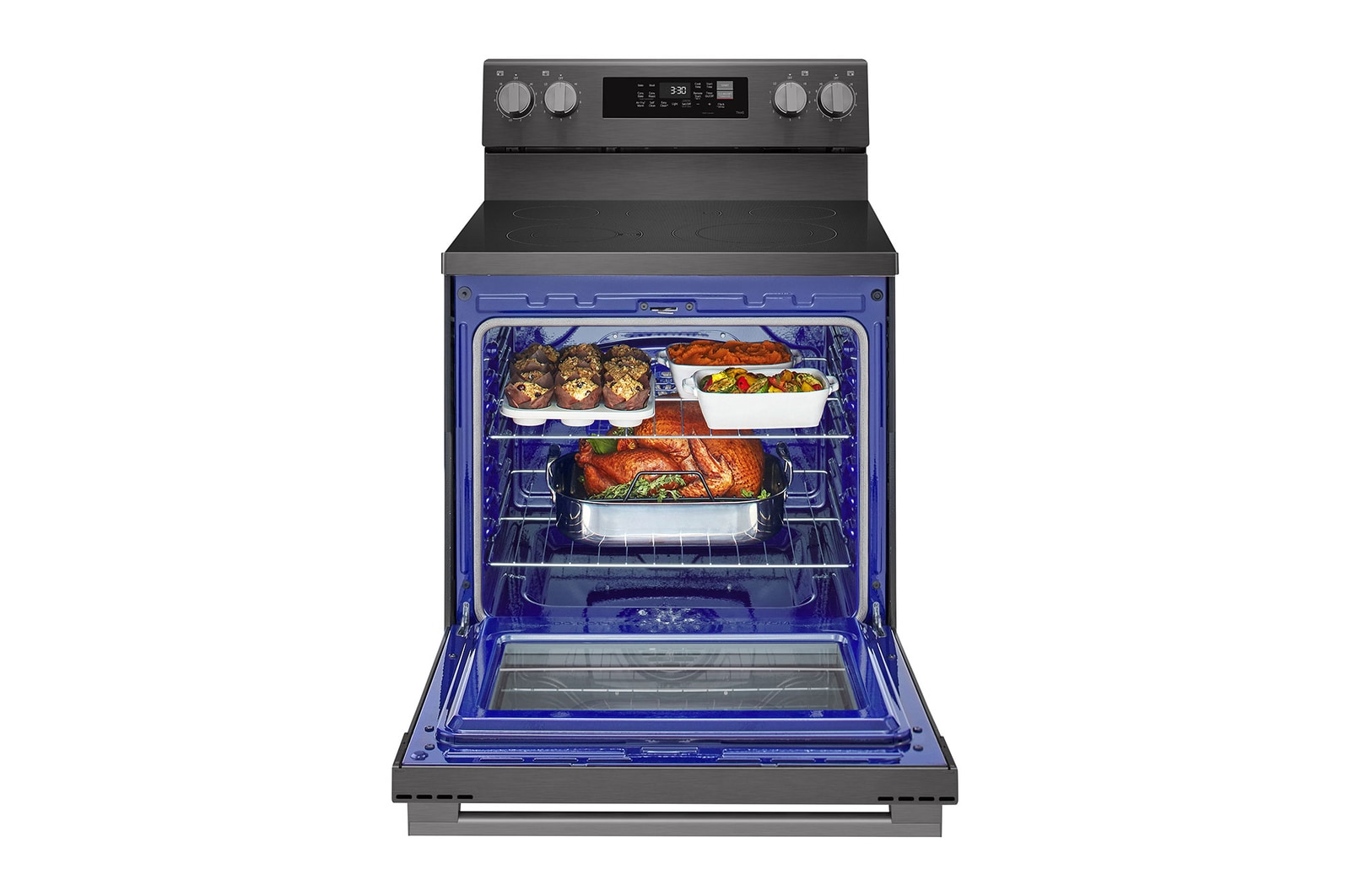 Front Open with food