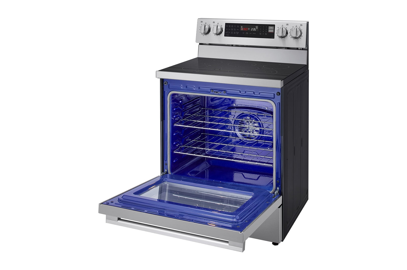 Left Angle Open View