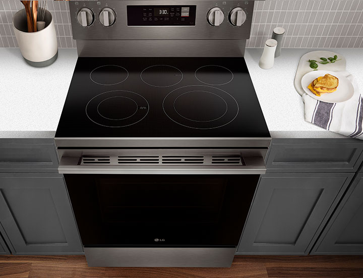 Edge-to-Edge Glass-Ceramic Cooktop