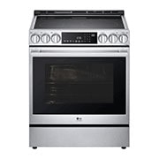 LG STUDIO 30" Elec. 6.3 cu ft. Range | Probake Convection, Air Sous-Vide, Air Fry, SelfClean, EasyClean®& Smart, Stainless, Slide-in, LSES6338F
