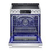 LG STUDIO 30" Elec. 6.3 cu ft. Range | Probake Convection, Air Sous-Vide, Air Fry, SelfClean, EasyClean®& Smart, Stainless, Slide-in, LSES6338F