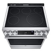 LG STUDIO 30" Elec. 6.3 cu ft. Range | Probake Convection, Air Sous-Vide, Air Fry, SelfClean, EasyClean®& Smart, Stainless, Slide-in, LSES6338F