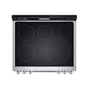 LG STUDIO 30" Elec. 6.3 cu ft. Range | Probake Convection, Air Sous-Vide, Air Fry, SelfClean, EasyClean®& Smart, Stainless, Slide-in, LSES6338F