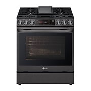 LG 6.3 cu ft. Smart Wi-Fi Enabled ProBake Convection® InstaView™ Gas Slide-in Range with AirFry, LSGL6335D