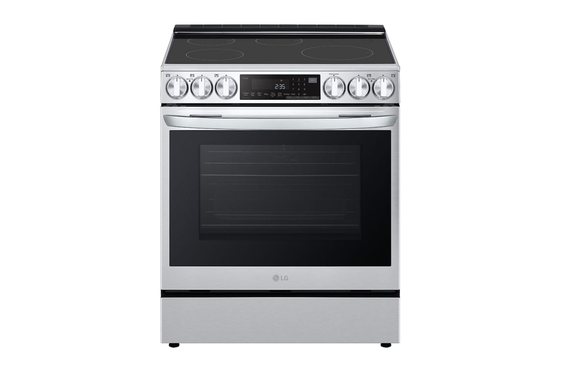 LG 6.3 cu. ft. Smart Induction Slide-in Range with InstaView®, ProBake Convection®, Air Fry, and Air Sous Vide, LSIL6336F