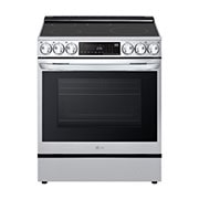 LG 6.3 cu. ft. Smart Induction Slide-in Range with InstaView®, ProBake Convection®, Air Fry, and Air Sous Vide, LSIL6336F