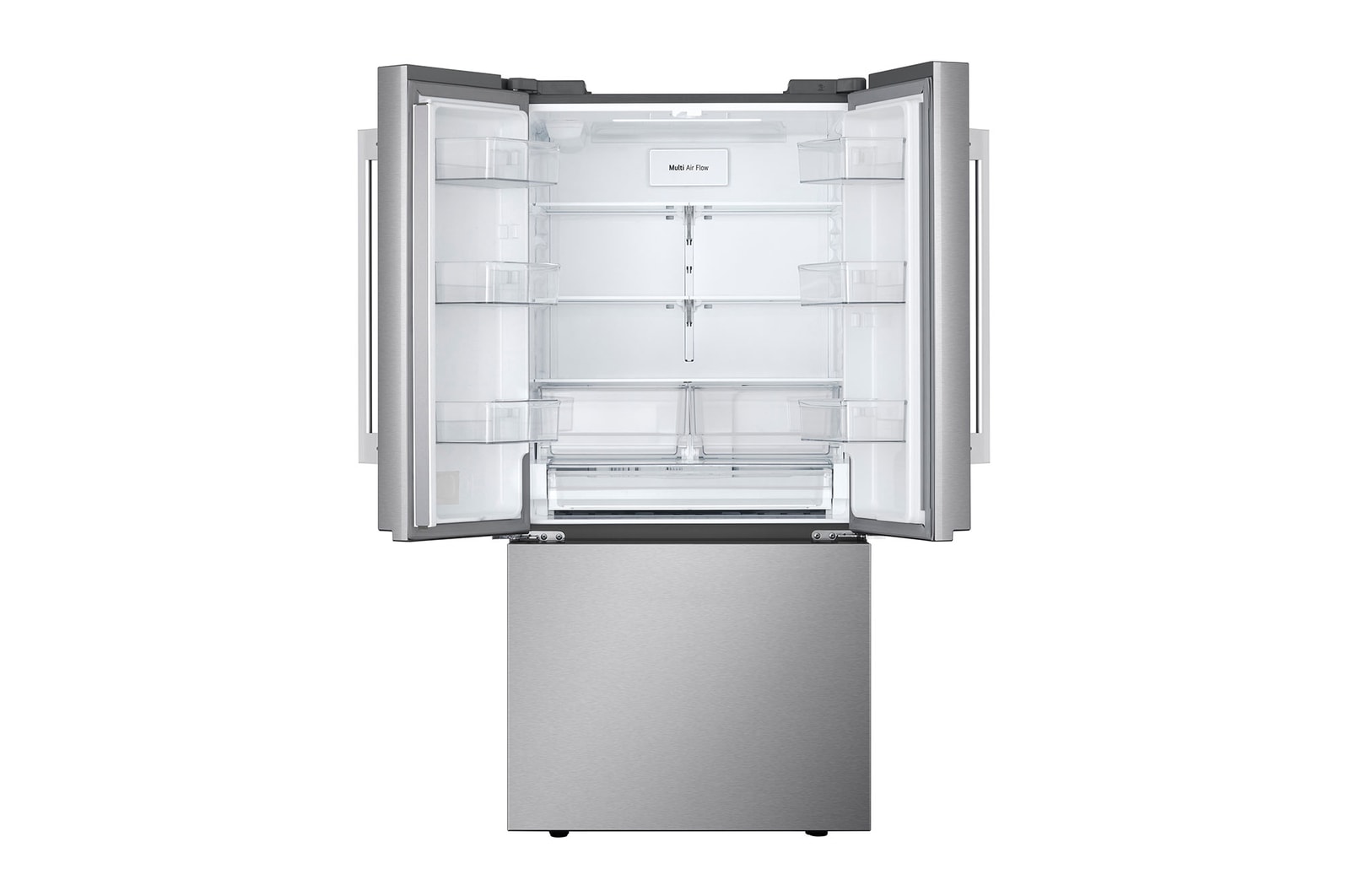 LG 25 cu. ft. French 3-Door Standard-Depth Refrigerator with Single Ice Maker , LF25H6200S