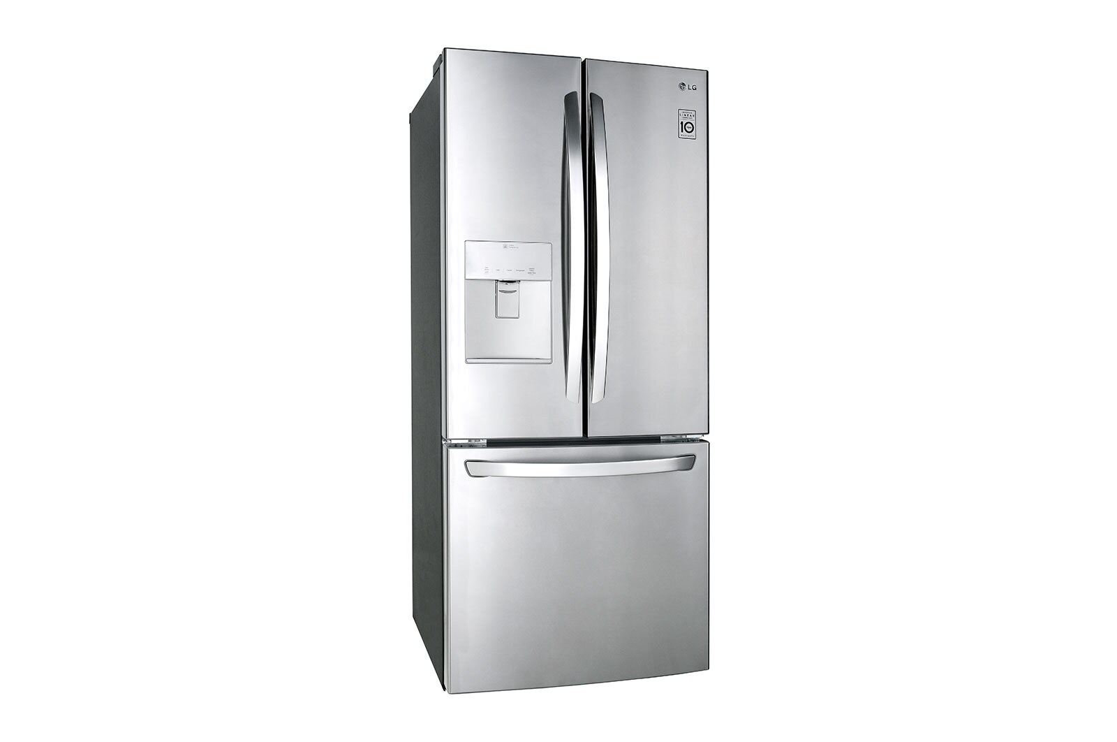 LG 30" French Door Refrigerator with Smart Cooling System, 22 cu. Ft., LFD22716ST